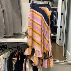 Apiece apart wrap skirt size 4